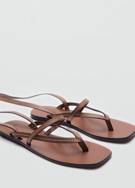 Imagen - Sandalias planas de Mango (39,99 euros)