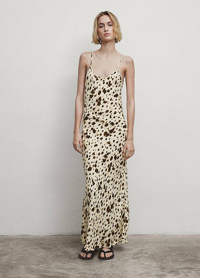 Imagen - Vestido largo con animal print