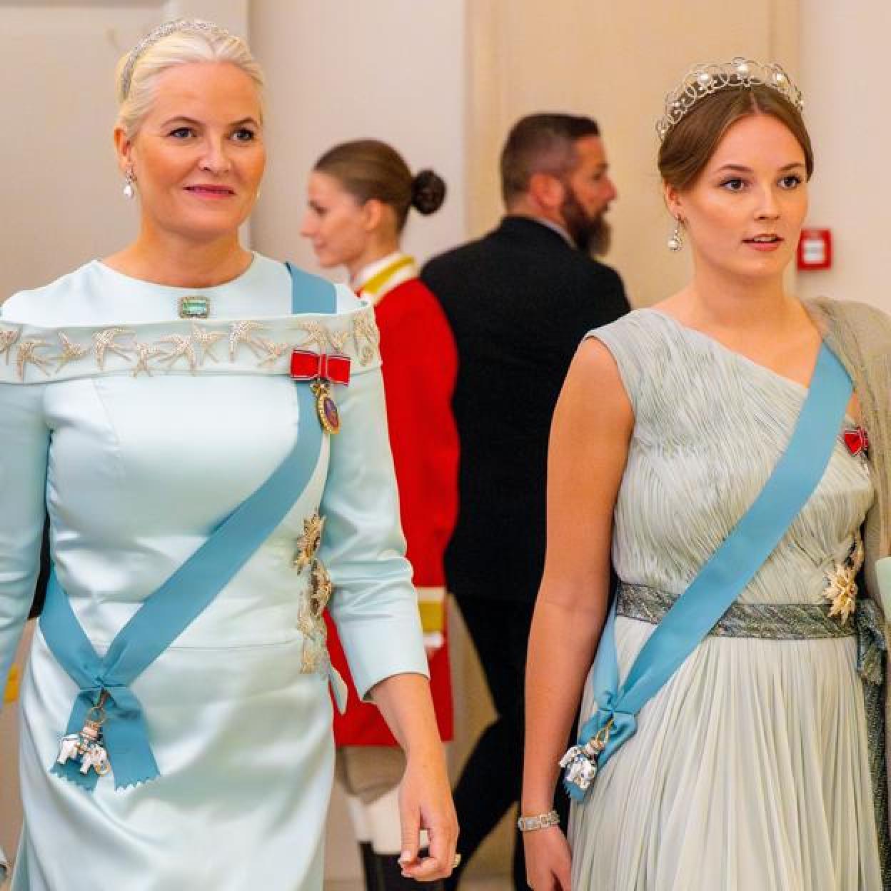 Mette-Marit, con su hija, Ingrid de Noruega.