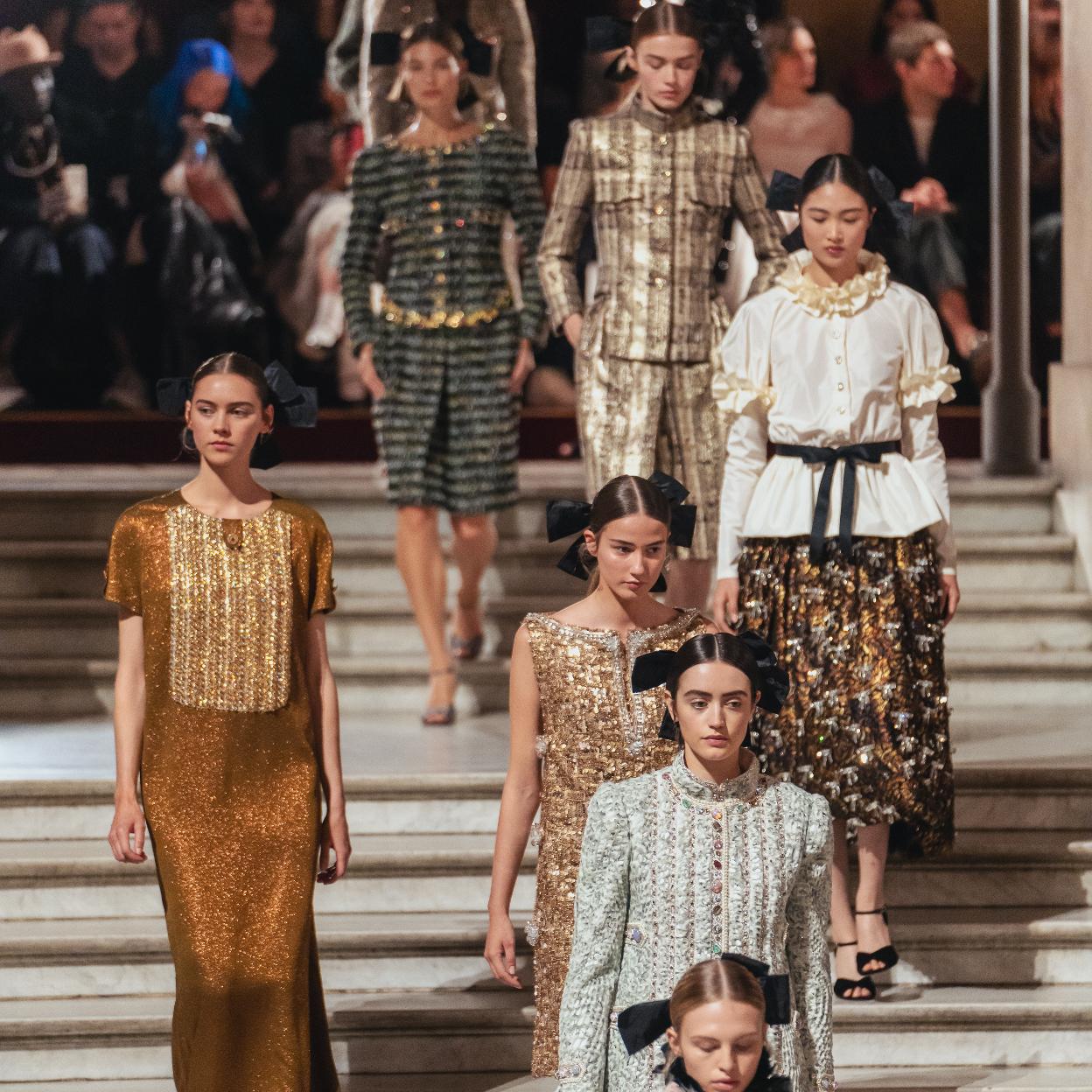 Chanel en la Semana de Alta Costura de París. 