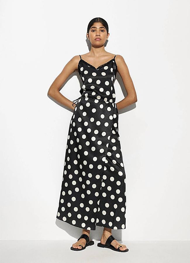 Imagen - Vestido con estampado de lunares