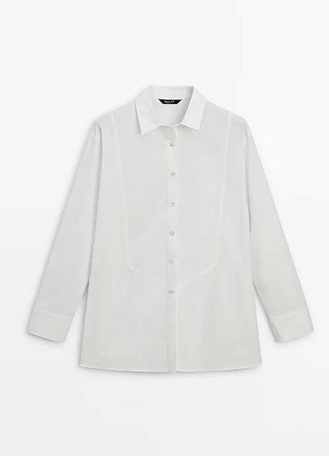 Imagen - Camisa popelín algodón de Massimo Dutti (29,95€)