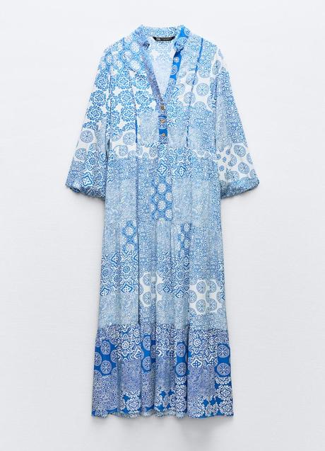 Imagen - Vestido azul de Zara (39,99 euros)