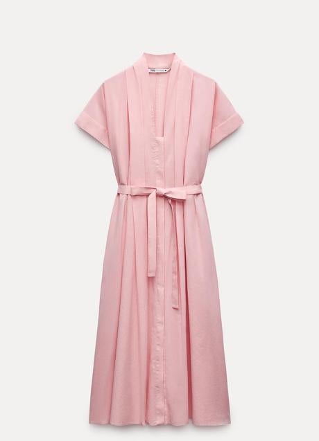 Imagen - Vestido rosa de Zara (45,95 euros)