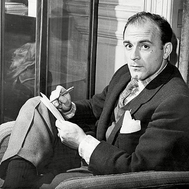 Alfredo Di Stéfano, en una imagen captada en Escocia. 