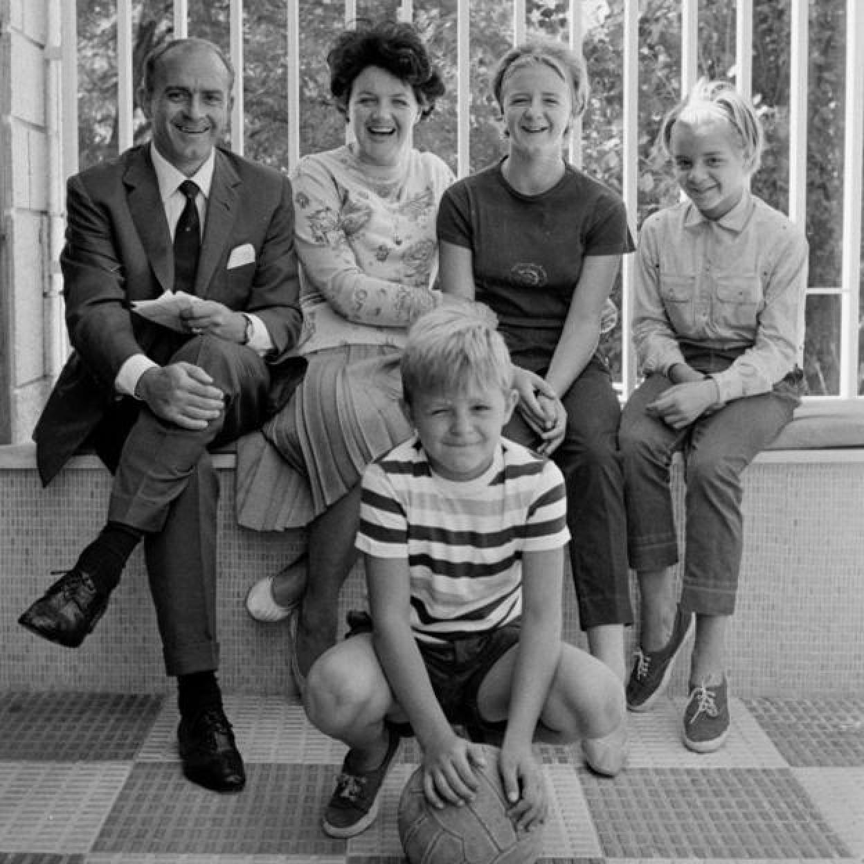 Alfredo Di Stéfano estaba muy orgulloso de su mujer y sus hijos. 