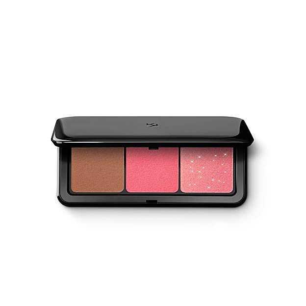 Multi Finish Trio Blush & Bronzer Palette de Kiko.
