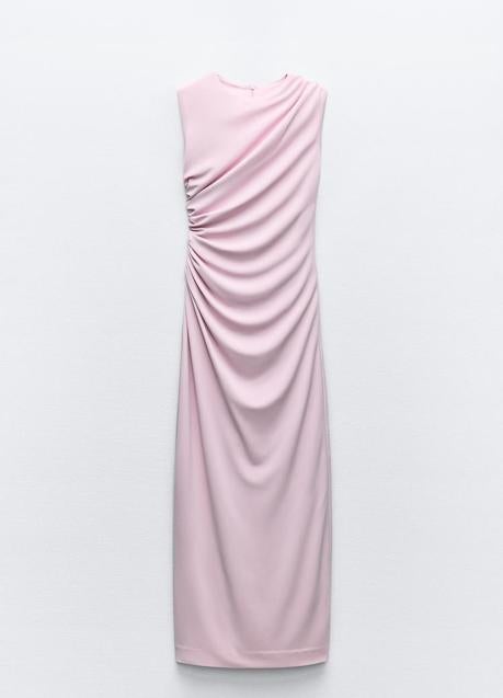 Imagen - Vestido drapeado de Zara (29,95 euros)