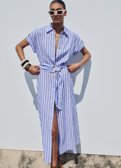 Imagen - Vestido camisero de Zara (39,99 euros)