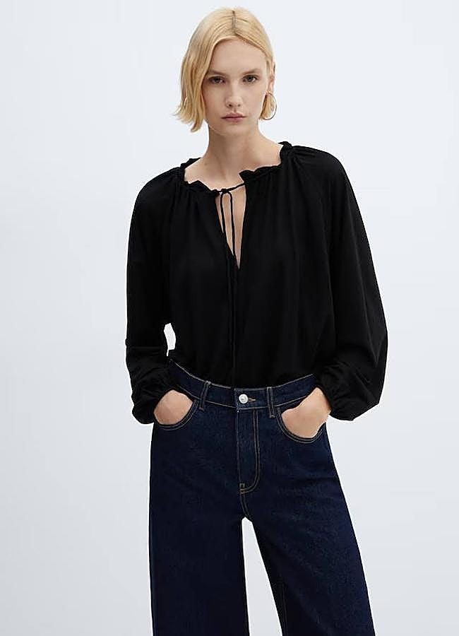 Imagen - Camisa básica color negro