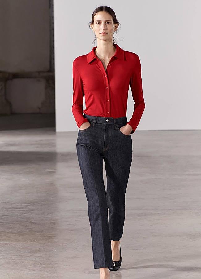 Imagen - Camisa elástica entallada