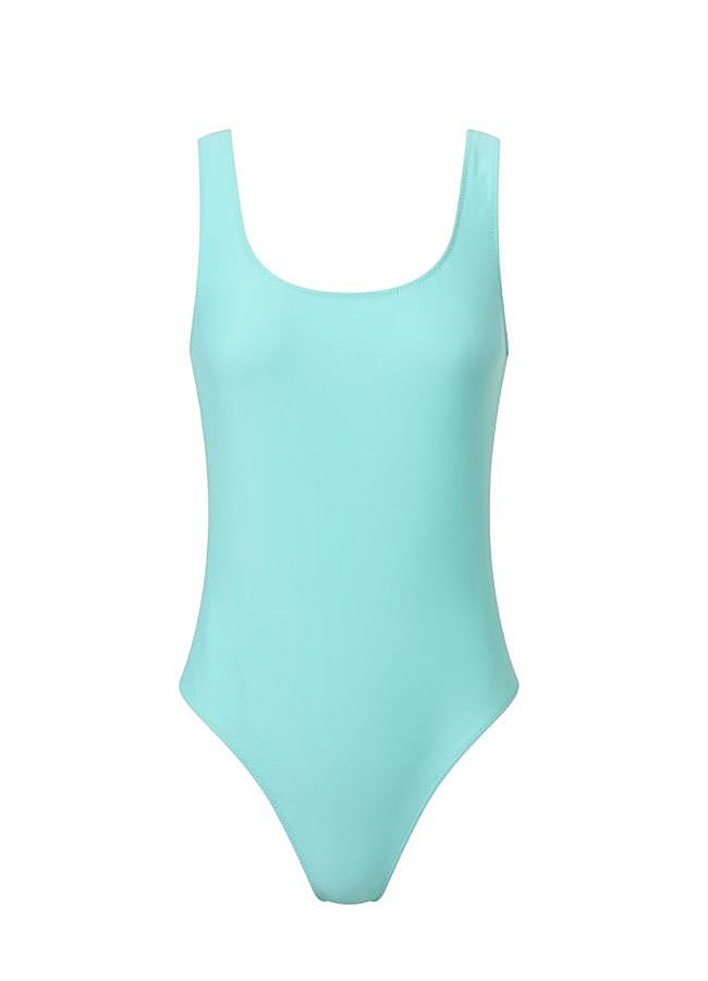 Imagen - Bañador Balmins en turquesa de Aqva. Precio: 120 euros.