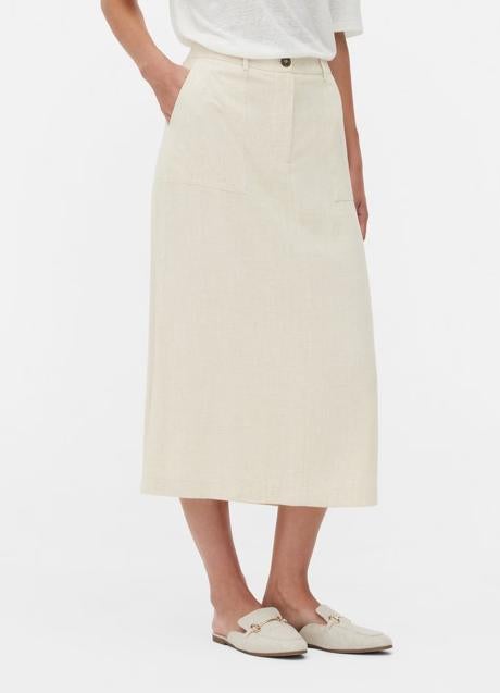 Imagen - Falda blanca de Primark (18 euros)