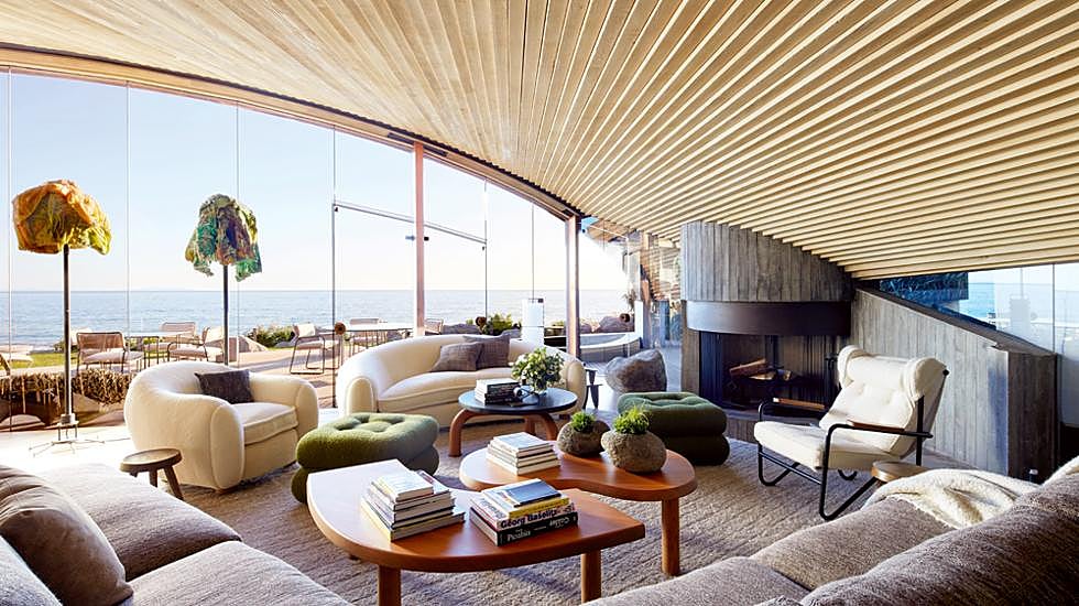 Interior de la Segel House.