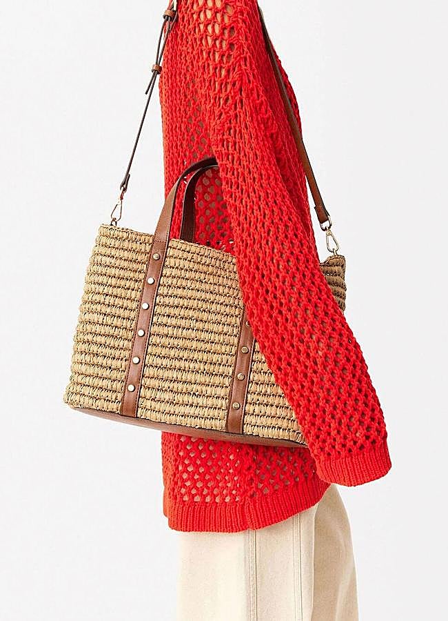 Imagen - Bolso shopper de rafia