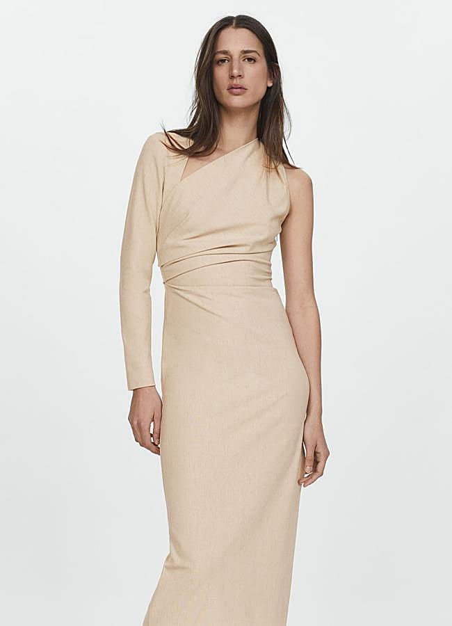 Imagen - El vestido de Mango que Letizia ha personalizado.