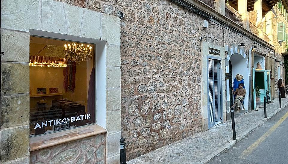 La tienda de Antik Batik en Deià.