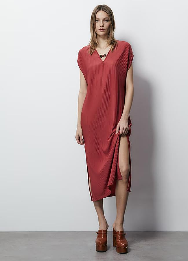 Imagen - Vestido midi plisado de Sfera.