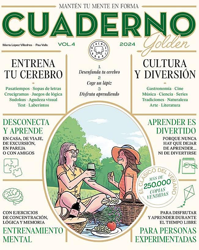 Imagen - Portada del Cuaderno Golden Volumen 4 de Blakie Books. /DR