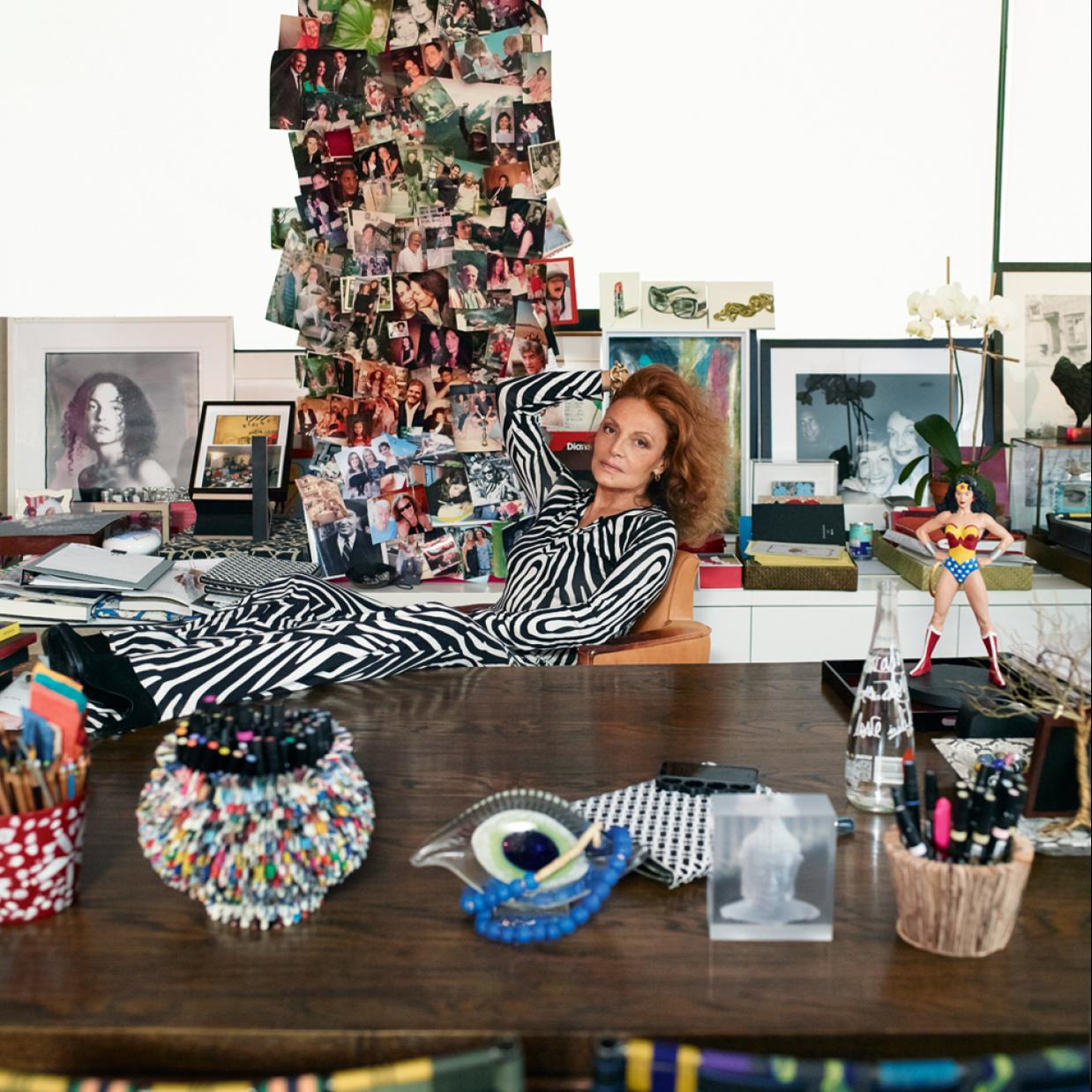 Diane von Furstenberg.