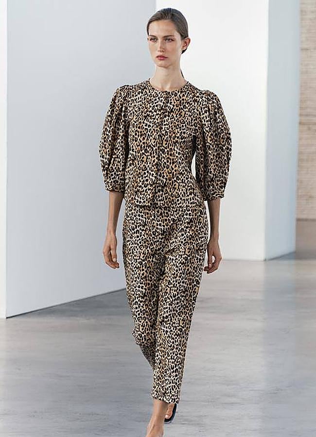 Imagen - Blusa con estampado de leopardo