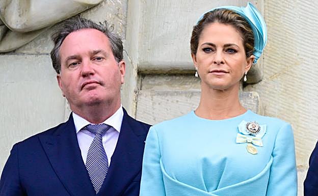 La princesa Magdalena y su marido Chris O'Neill, en una imagen reciente. 