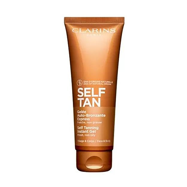 Gelée Auto-Bronzante Express de Clarins.