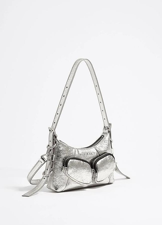 Imagen - Bolso mini plateado de Bimba y Lola.