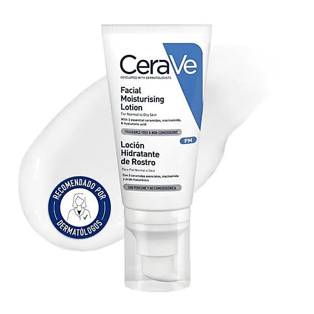 CeraVe PM Facial Moisturizing Lotion.