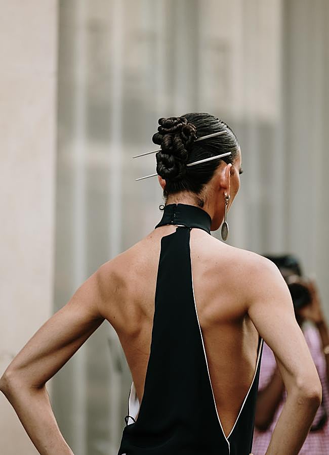 Imagen - Recogido doble moño japonés. Foto: Launchmetrics spotlight