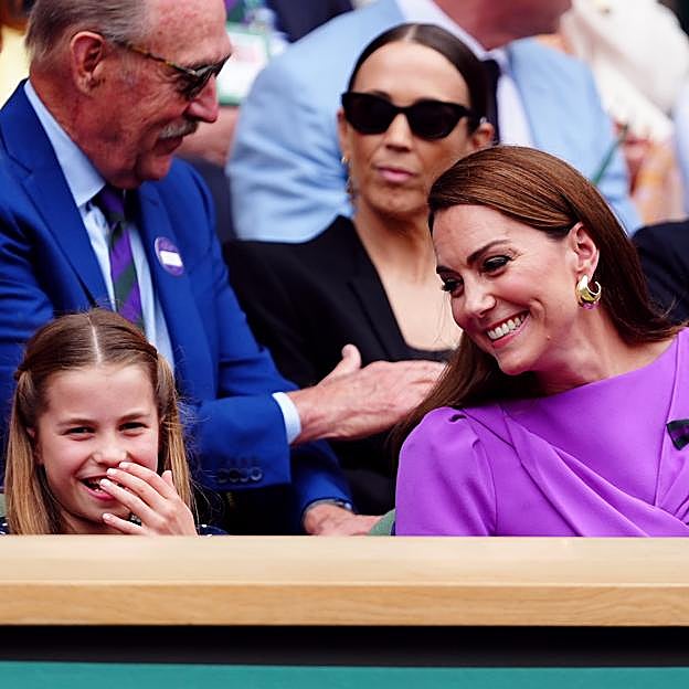 Kate Middleton y la princesa Charlotte