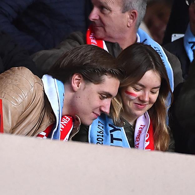 Alexandra de Hannover y su novio, Ben-Sylvester Strautmann. 