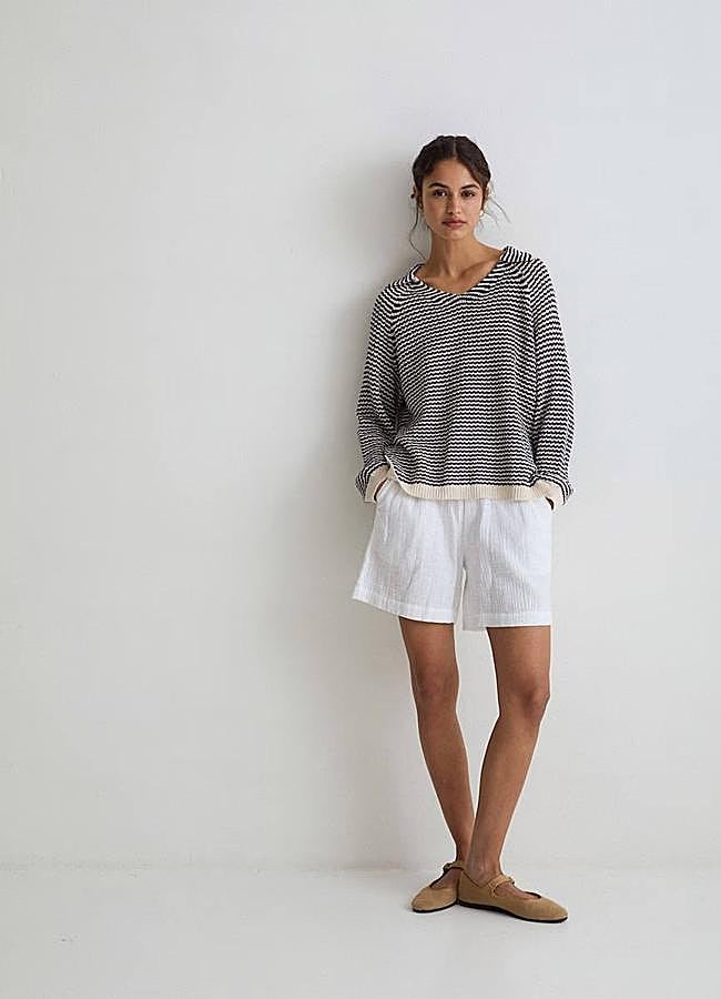 Imagen - Bermudas blancas fluidas