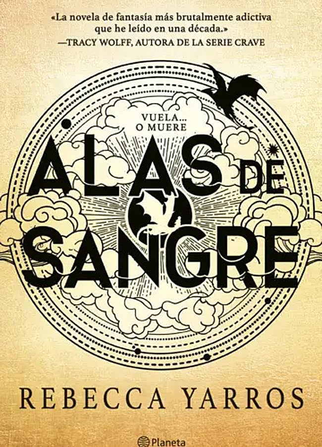 Imagen - Portada del primer libro de la saga Empíreo, de Rebecca Yarros. / Planeta