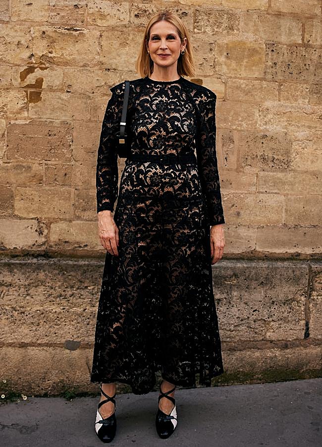 Imagen - Kelly Rutherford en el desfile de Patou con el corte de pelo bob más bonito. FOTO: Launchmetrics Spotlight.