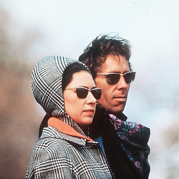 La princesa Margarita junto a Antony Armstrong-Jone. 