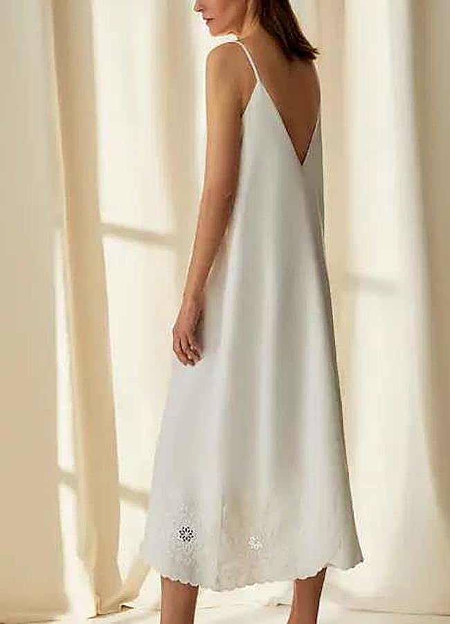 Imagen - Camisón con bordados de Zara Home (39,99€)