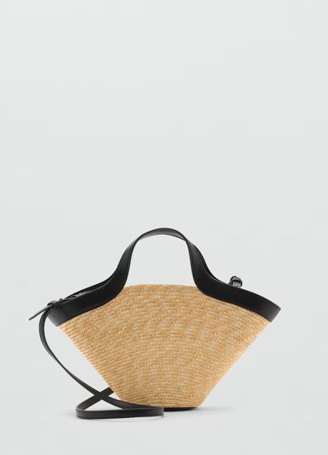 Imagen - Bolso de rafia de Mango (39,99 euros)