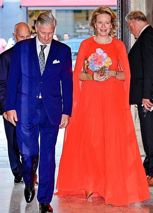 Imagen - Matilde de Bélgica con un vestido de Essentiel Antwerp. / GTRES