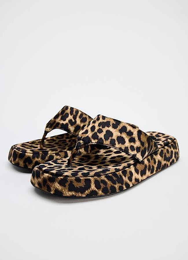 Imagen - Sandalias animal print con plataforma