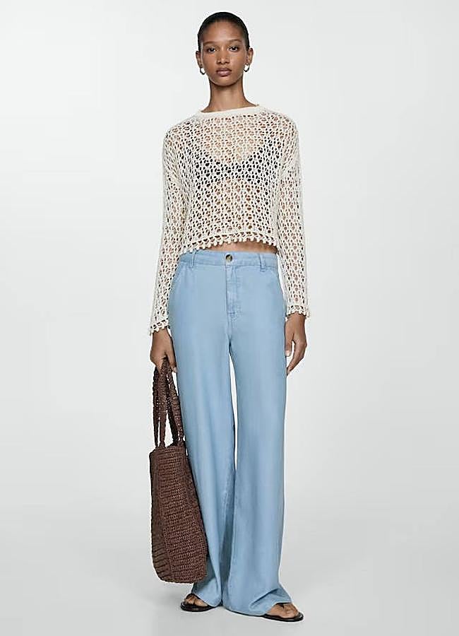 Imagen - Pantalones vaqueros de lyocell fluidos