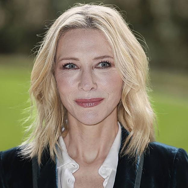Cate Blanchett con un corte bob a capas.