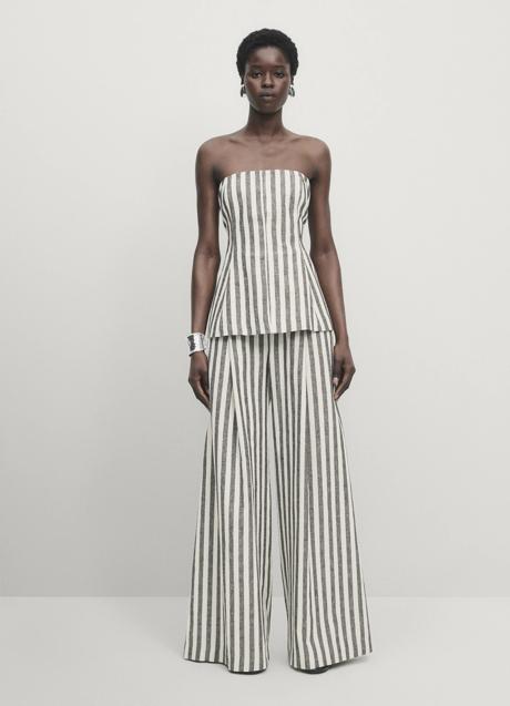 Imagen - Pantalón de rayas de Massimo Dutti (99,99 euros)