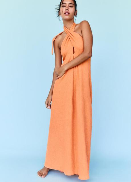 Imagen - Vestido naranja de Pull & Bear (29,99 euros)