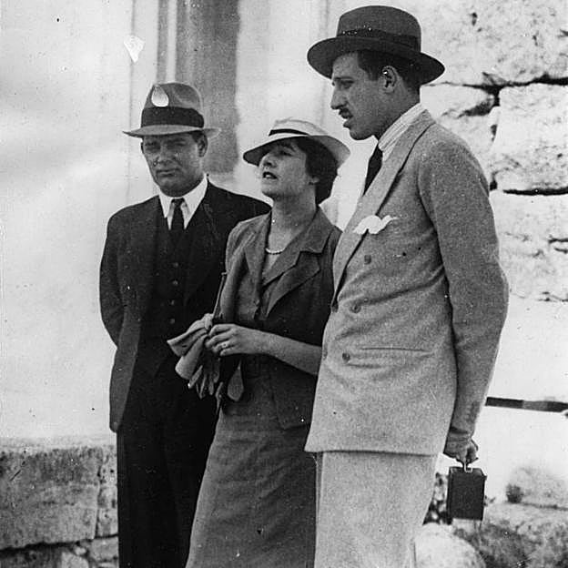 Emanuela Dampierre y Jaime de Borbón, durante su luna de miel.