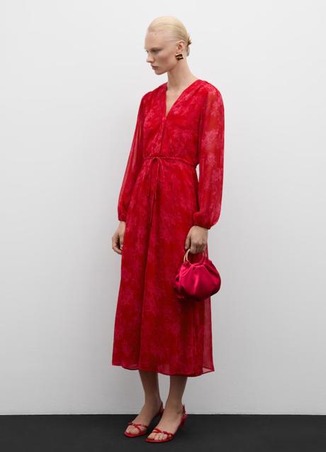 Imagen - Vestido rojo de Mango (39,99 euros)