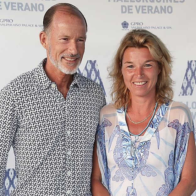 Kyril de Bulgaria y su pareja, Katherine Butler. 