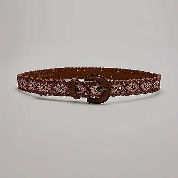 Cinturón estampado (29,99€)