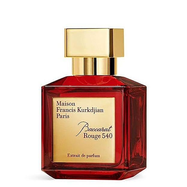 Baccarat Rouge 540 de Maison Francis Kurkdjian. Precio: 245 euros