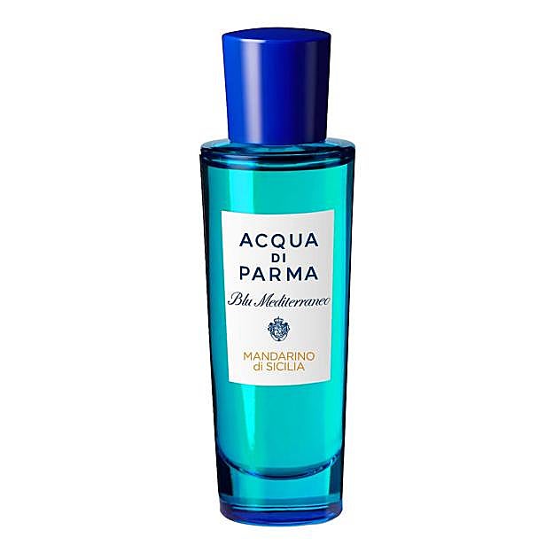 Blu Mediterraneo Mandarino di Sicilia de Acqua Di Parma. Precio: 75 euros